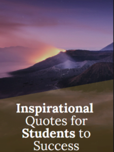 Inspirational Quotes For Students to Success